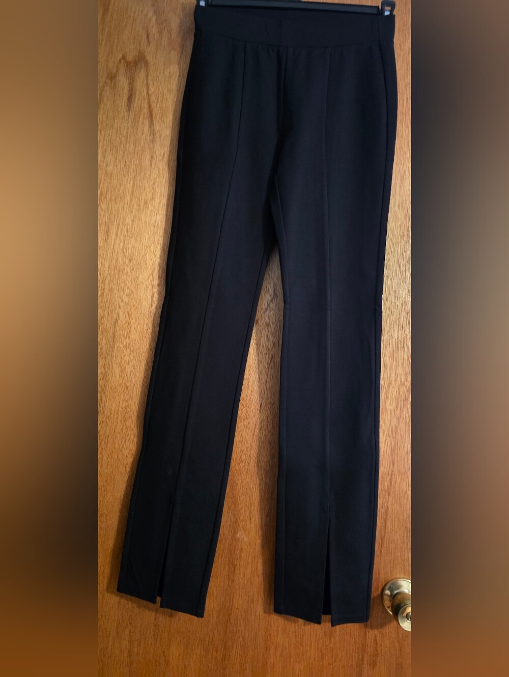 Michael Kors Black Split Hem Leggings (26)
